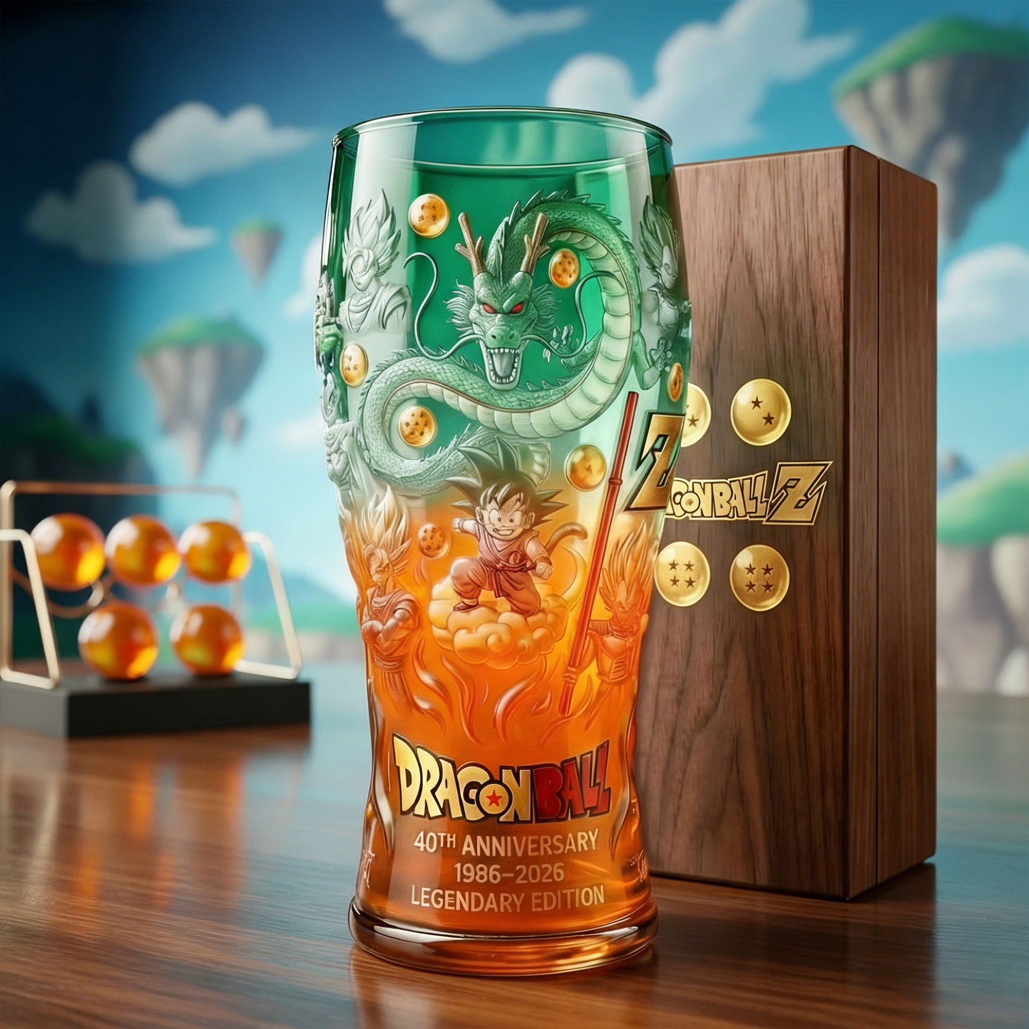 Dragon Ball 40th Anniversary Glass