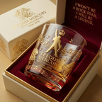 Freddie Mercury 80th Anniversary Commemorative Whiskey Glass