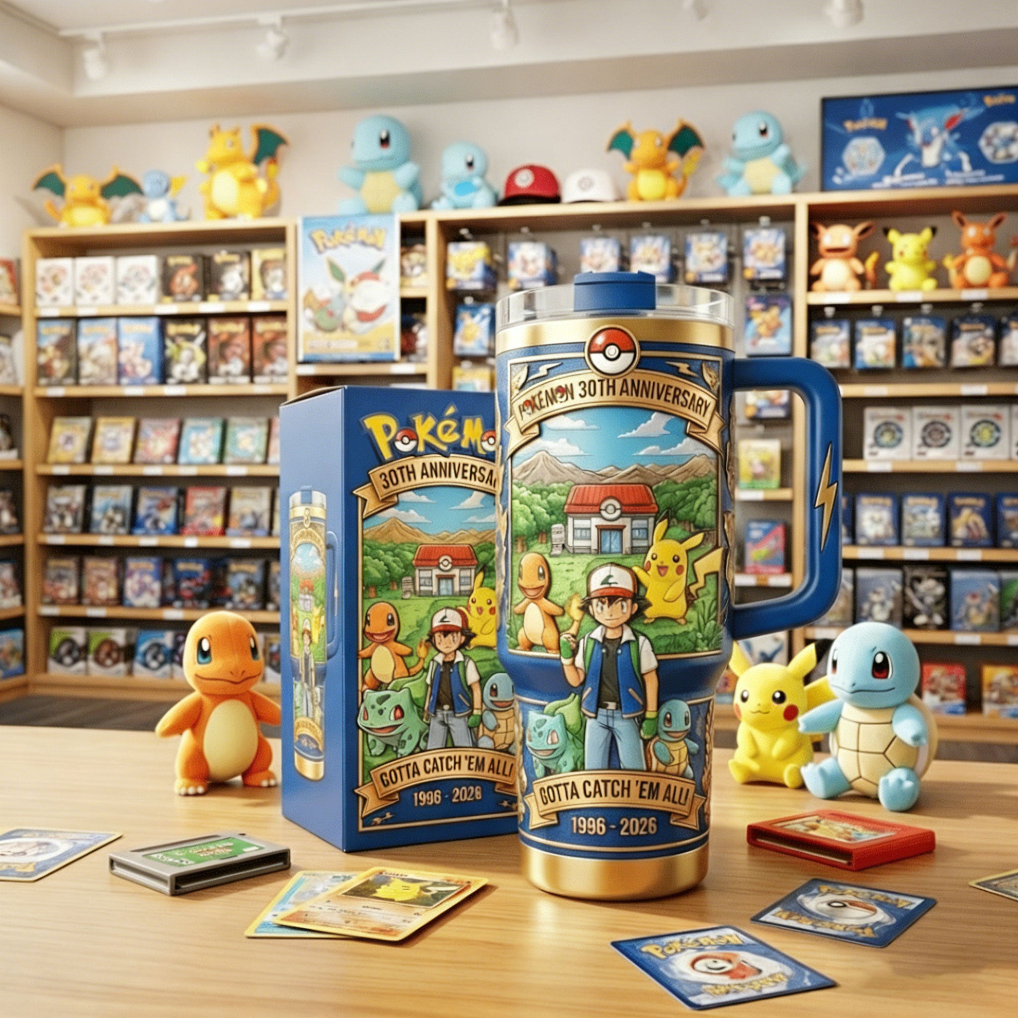 PKMN 30Th Anniversary Tumbler