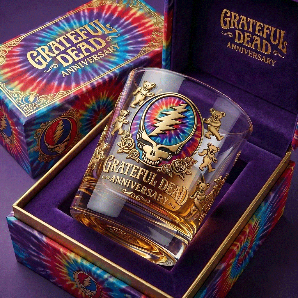 The Dead-ANNIVERSARY Whiskey Glass