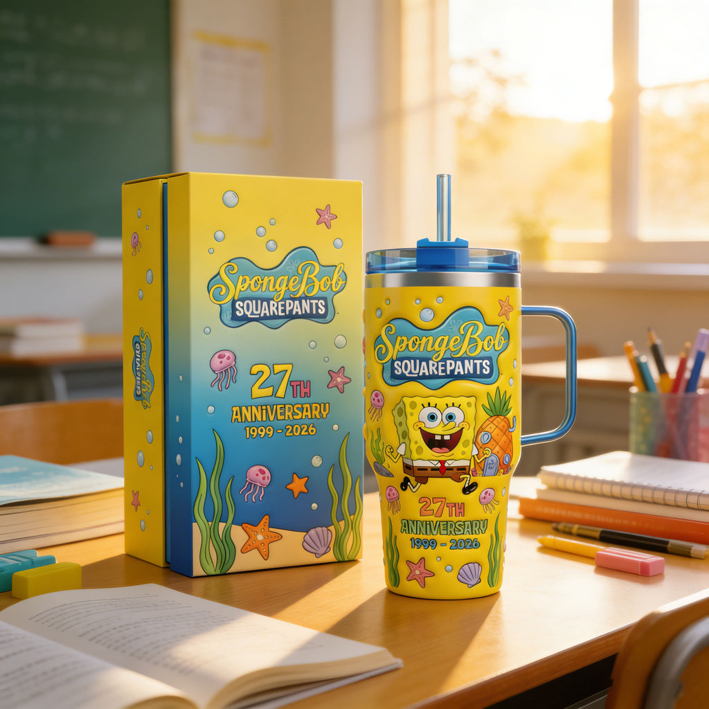 Spongebob Squarepants 27Th Anniversary Tumbler