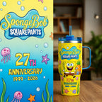 Spongebob Squarepants 27Th Anniversary Tumbler