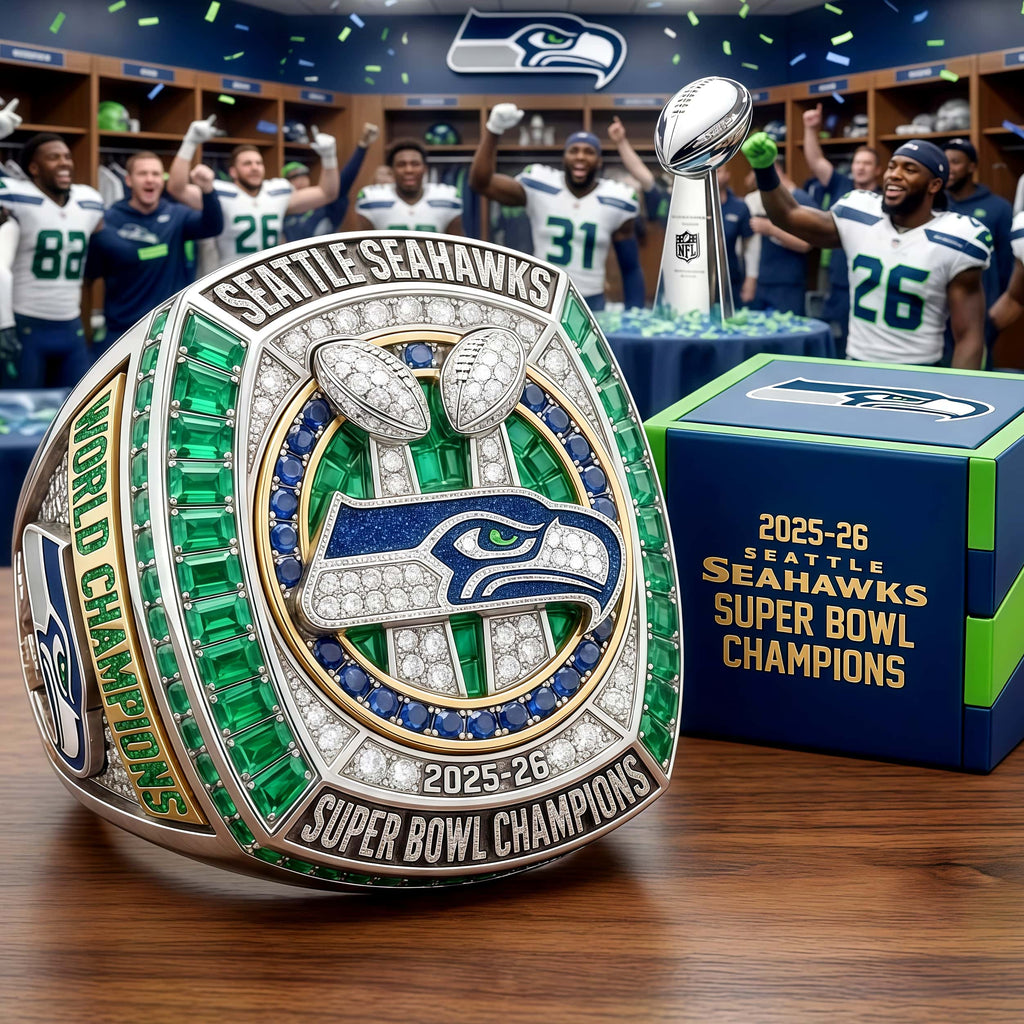 Seattle Seahawks Super Bowl Champions Ring 2025-26