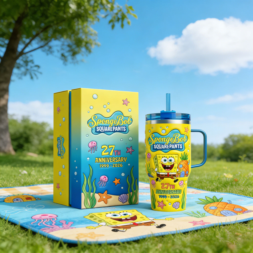 Spongebob Squarepants 27Th Anniversary Tumbler