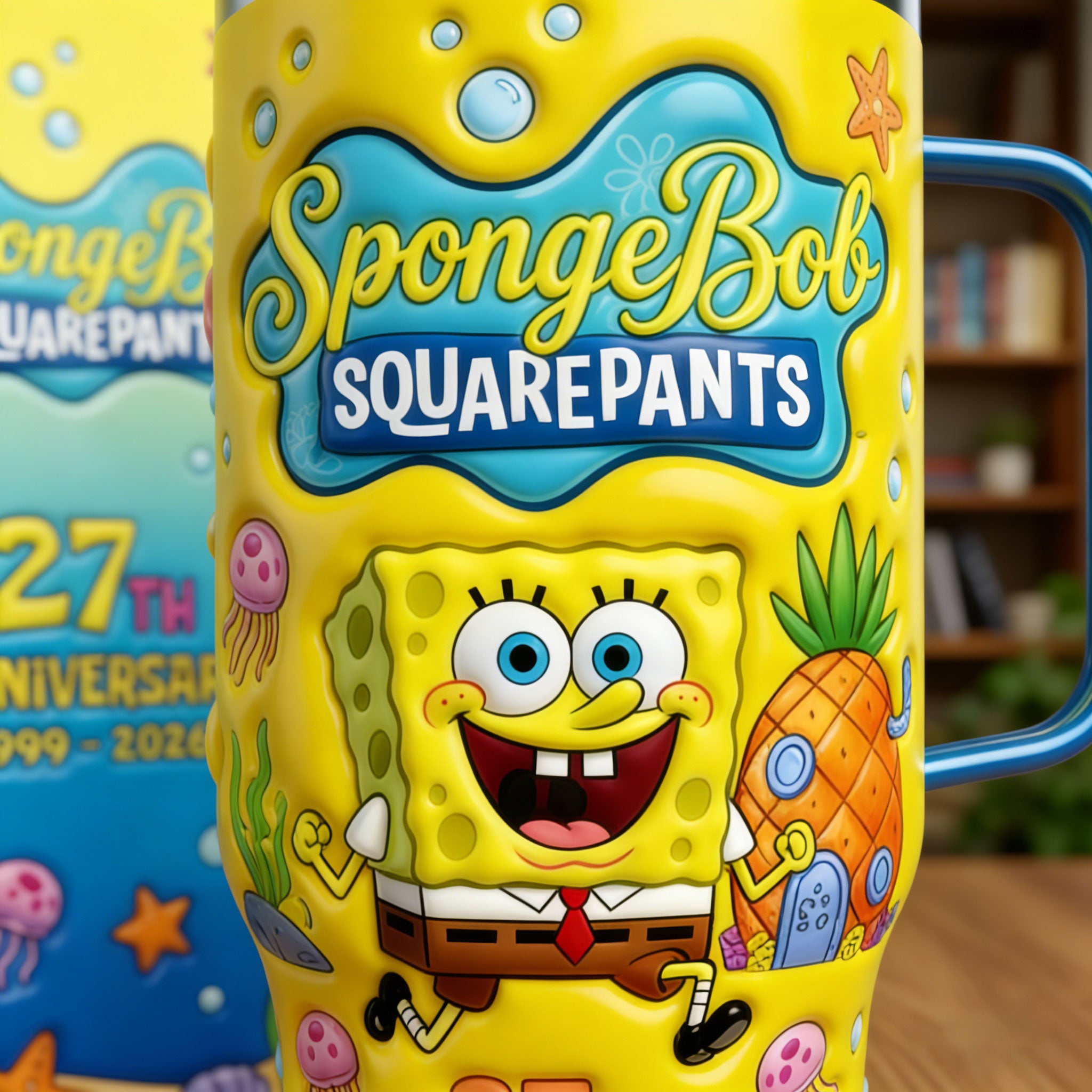 Spongebob Squarepants 27Th Anniversary Tumbler