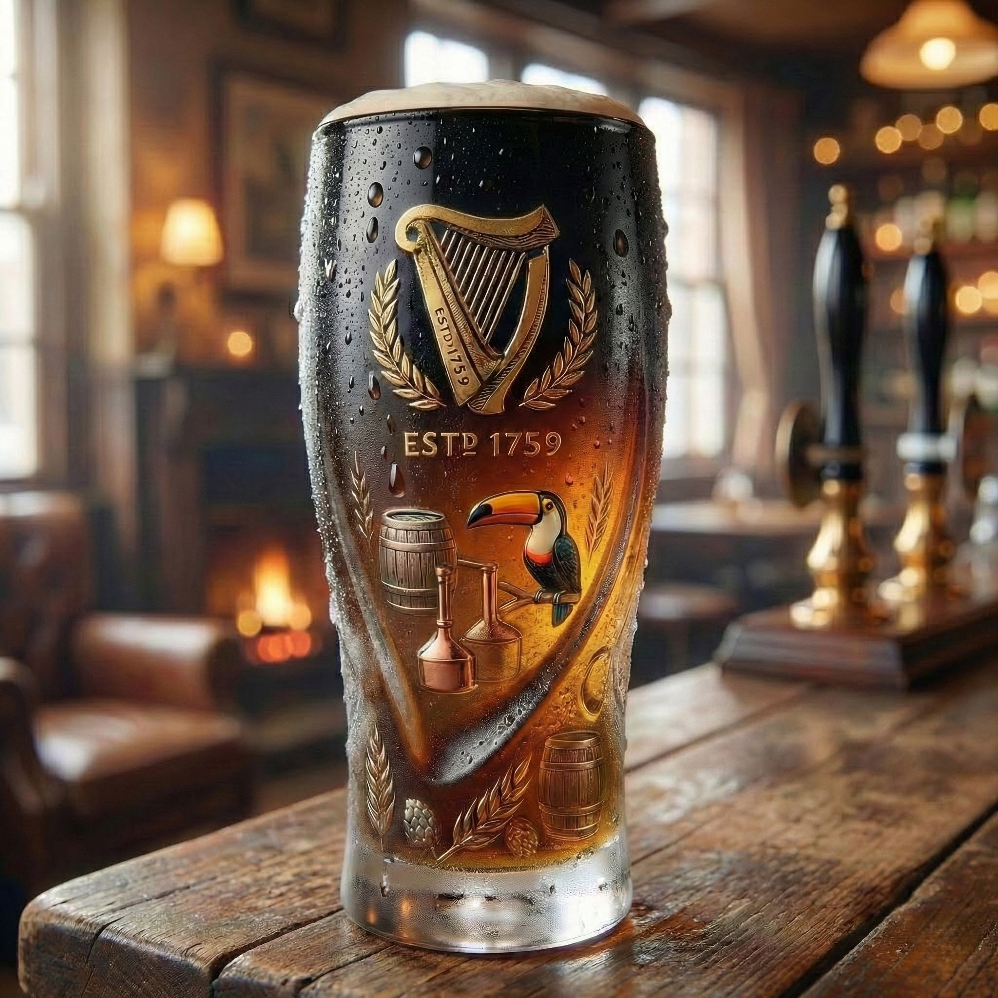 Guinness ESTD 1759 Heritage Collector Glass