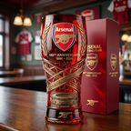 Arsenal 140th Anniversary Commemorative Glass